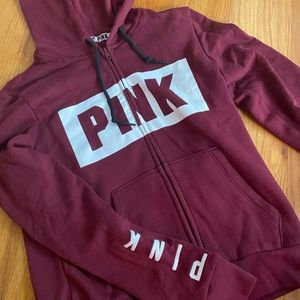 PINK zip-up